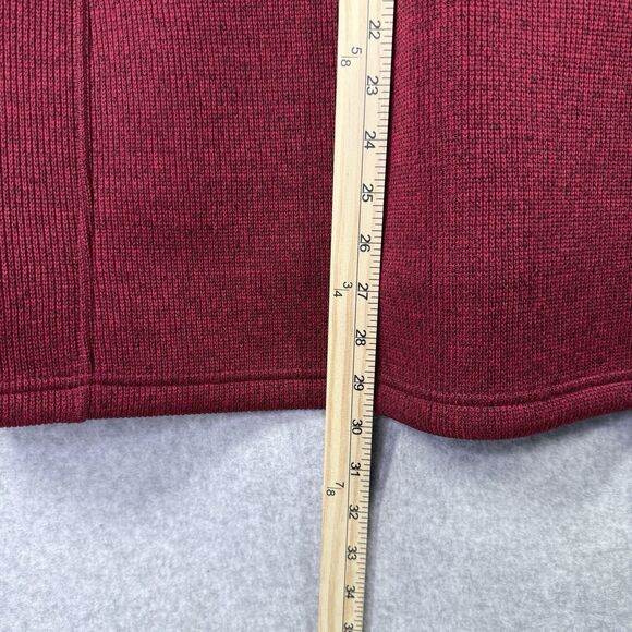 SwissTech Jacket Softshell Hybrid Mens Sz 2XL Black Red Heather Full Zip - Picture 9 of 12